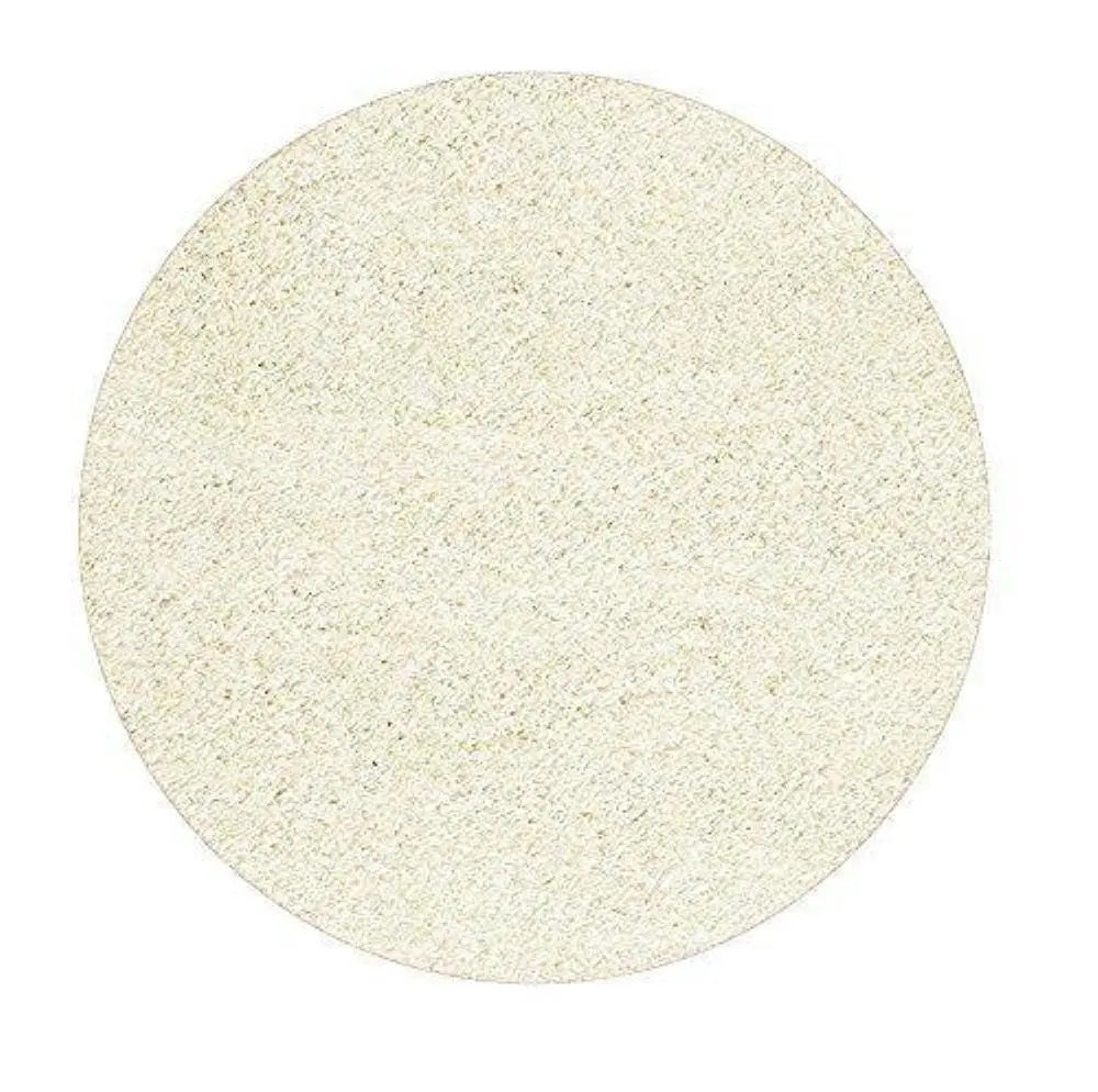 Off White Solid Shaggy Area Rug - Ladolerugsca