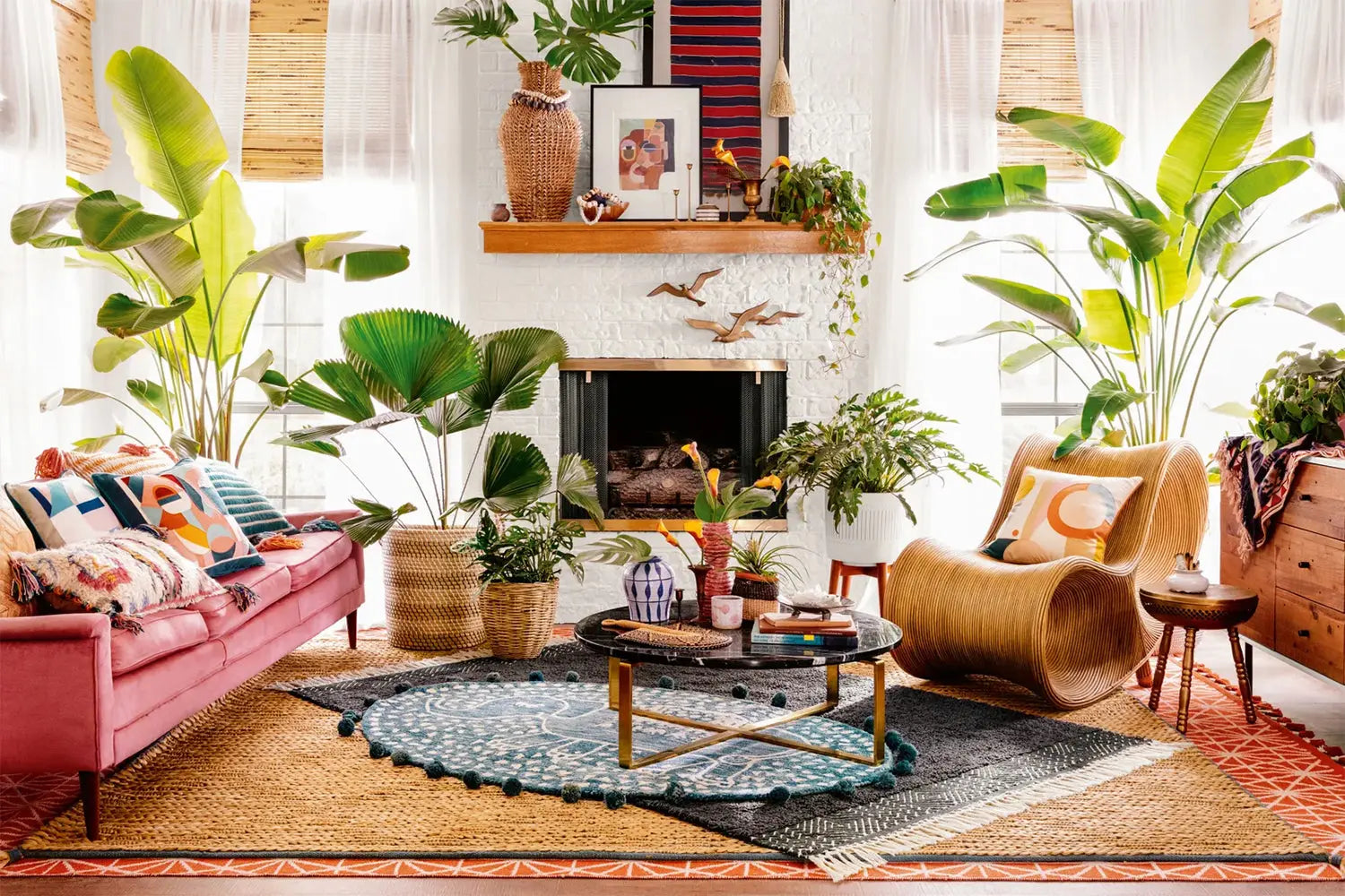Traditional-Boho-Style-Rugs LaDole Area Rugs