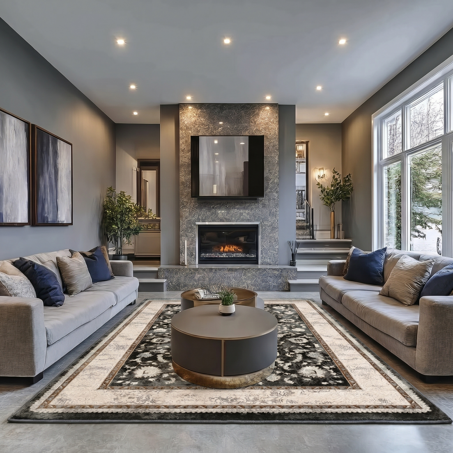 Traditional-Boho-Style-Rugs LaDole Area Rugs