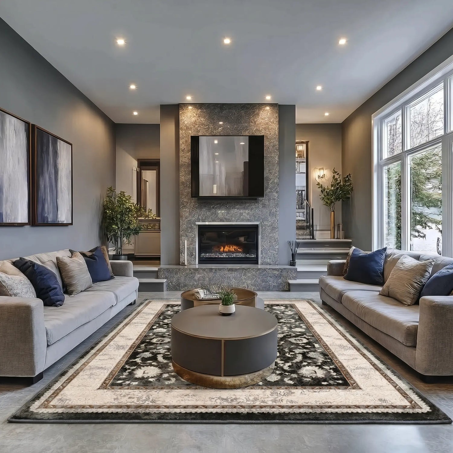 Traditional-Boho-Style-Rugs LaDole Area Rugs