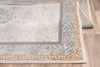 Ivory Beige Ikat Traditional Living Room Area Rug