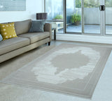 Beige Persian Traditional Living Room Area Rug