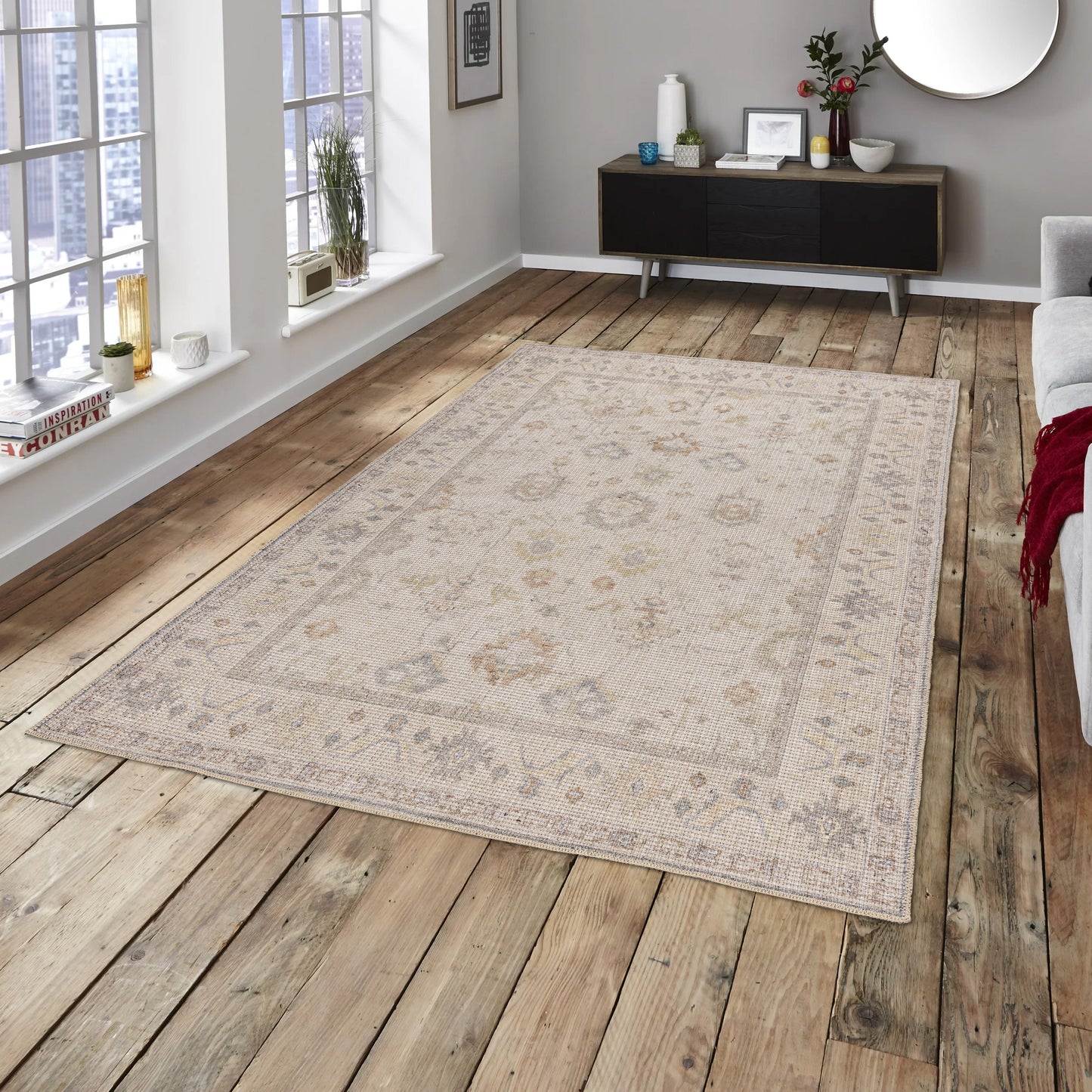 brown boho cotton and polyster machine washable traditional rustic area rug 6x8, 6x9 ft Living Room, Bedroom, Dining Area, Kitchen Carpet