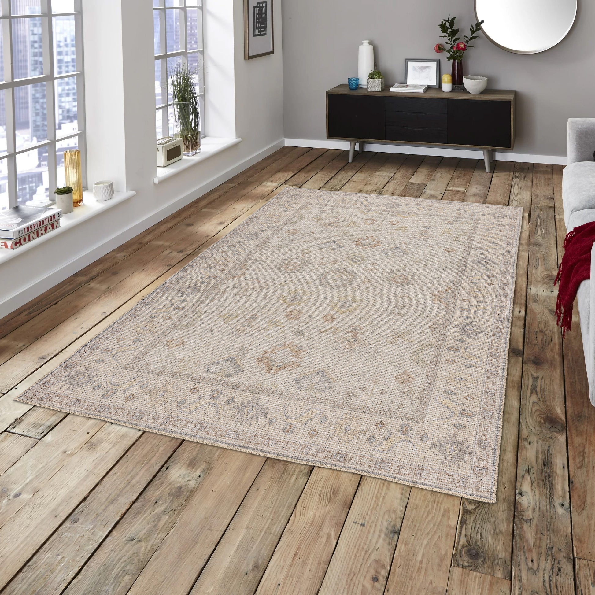 brown boho cotton and polyster machine washable traditional rustic area rug 6x8, 6x9 ft Living Room, Bedroom, Dining Area, Kitchen Carpet