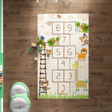 Tremont Flatweave Hopscotch Game Numbers Area Rug - Ladolerugsca