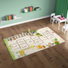 Tremont Flatweave Hopscotch Game Numbers Area Rug - Ladolerugsca