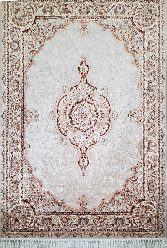 Savannah Beige Flatweave Traditional Area Rug.