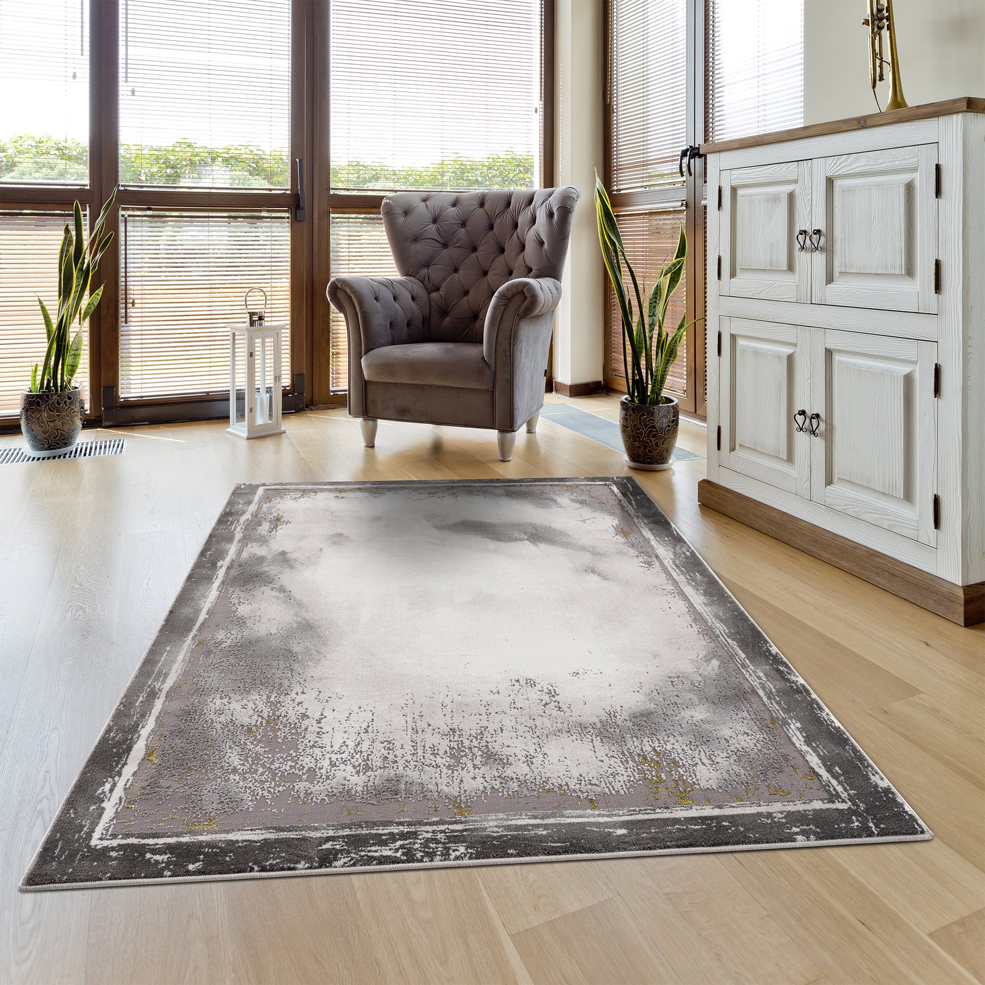 light dark grey beige modern abstract bordered rustic marble pattern area rug 9x12, 10x13 ft Large Big Carpet, Living Room, Beroom