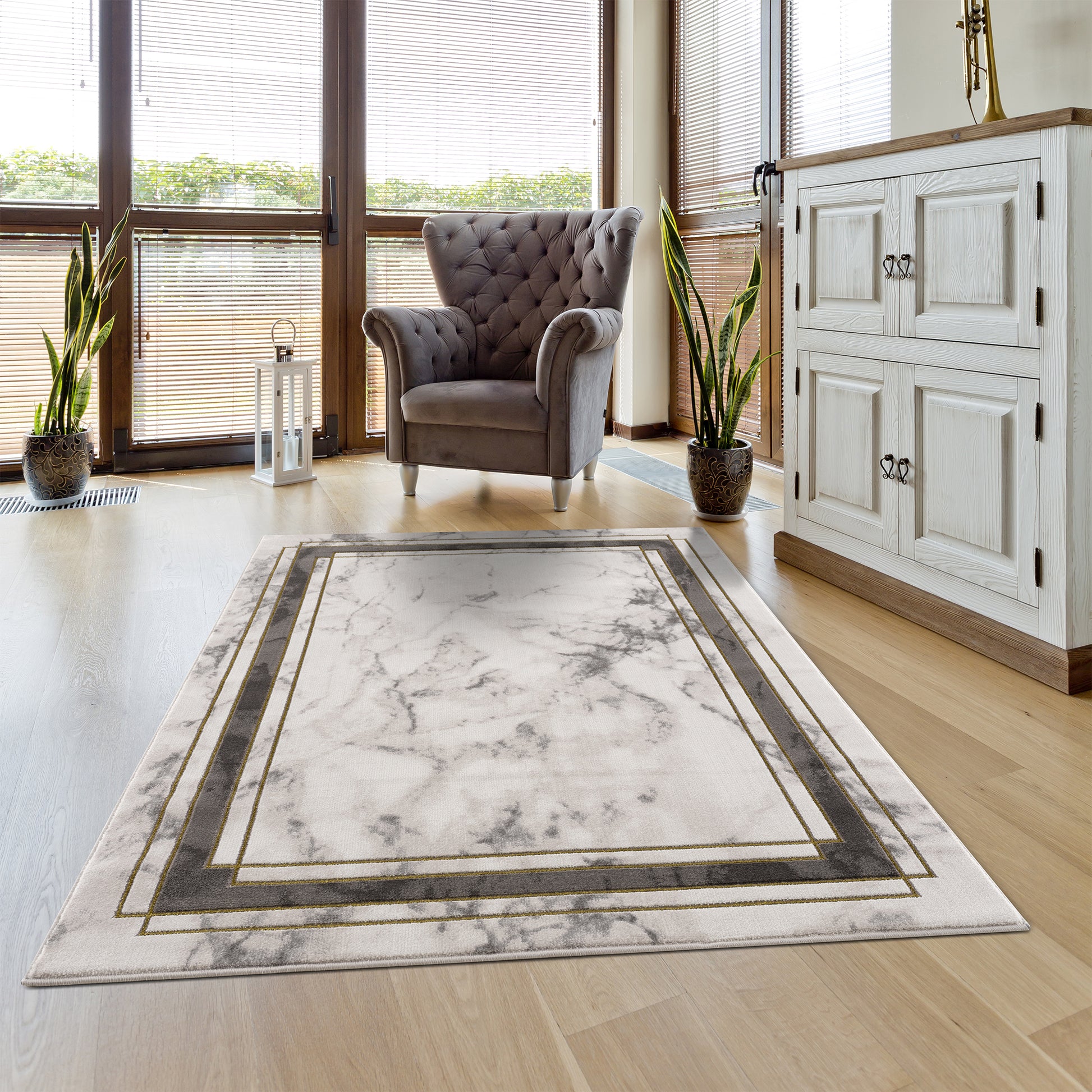 light dark grey beige modern abstract striped bordered marble pattern area rug 9x12, 10x13 ft Large Big Carpet, Living Room, Beroom