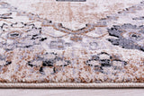 Ladole Rugs Everest Collection Chania Traditional European Durable Soft Beige and Cream Mat
