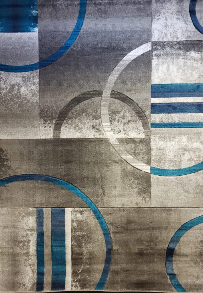 blue grey contemporary area rug 2x3 Doormat, Entrance, Balcony, Bathroom, Washroom
