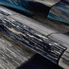 Copper Blue Grey Area Rug - 
