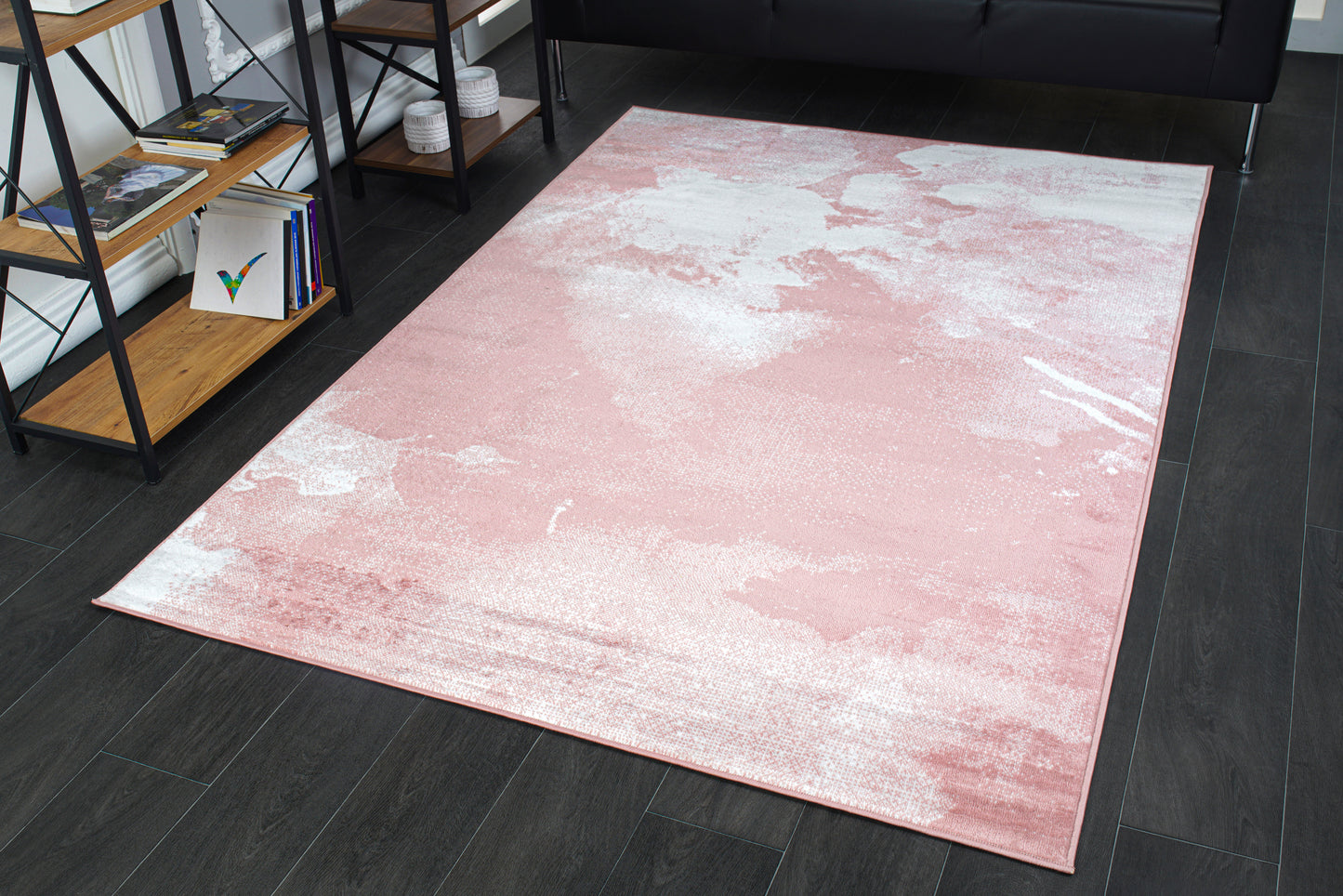 pink abstract rustic modern marble pattern area rug 4x6, 4x5 ft Small Carpet, Home Office, Living Room, Bedroom