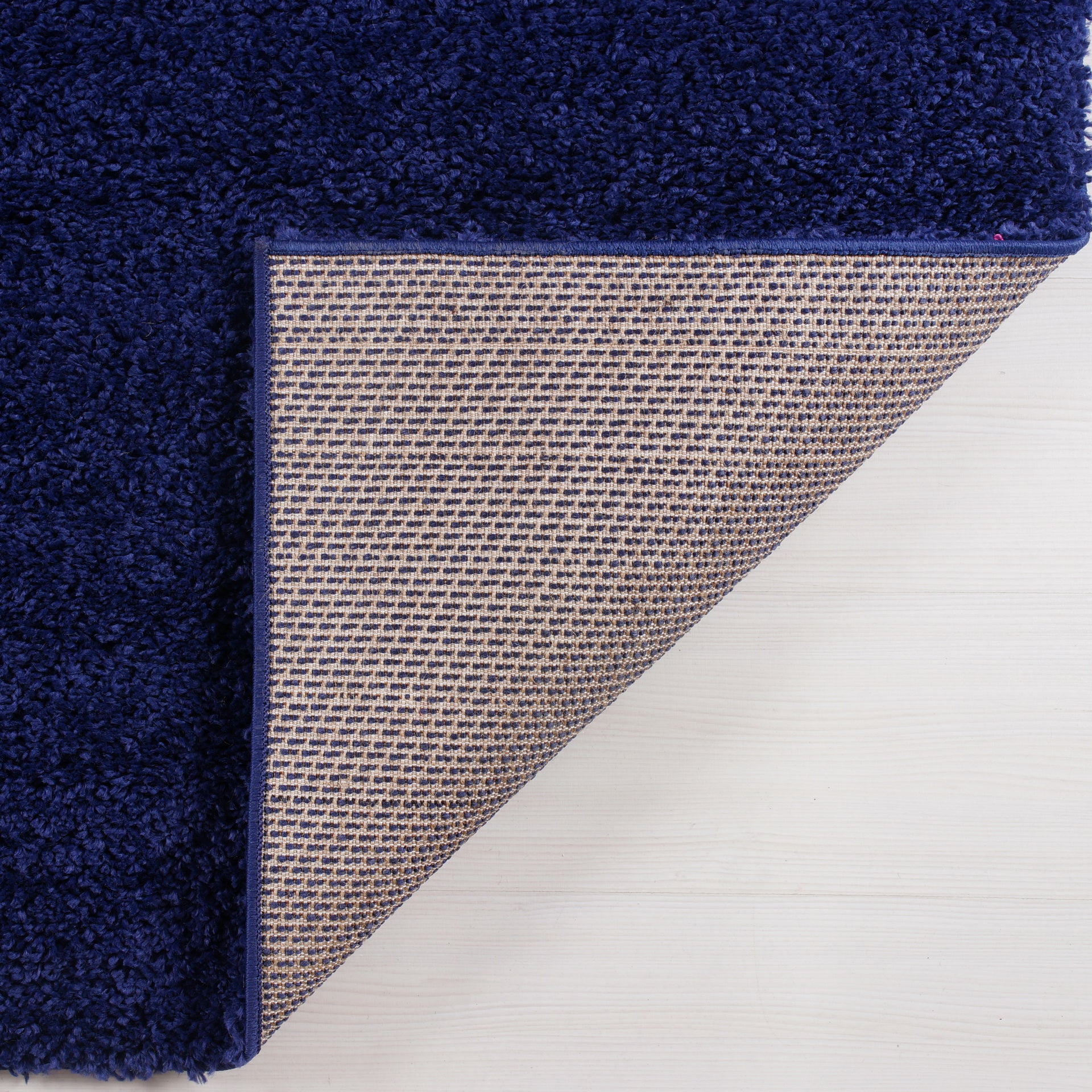 ladole rugs solid color shaggy meknes durable beautiful turkish indoor small mat doormat rug in navy blue 110 x 211 57cm x 90cm 8x10, 8x11 ft Large Living Room Carpet, Bedroom, Kitchen