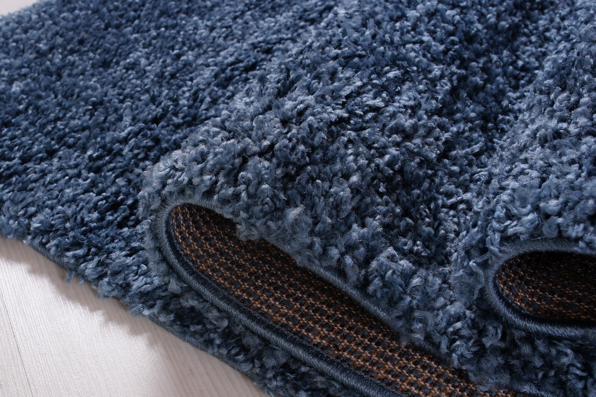 ladole rugs solid color shaggy meknes durable beautiful turkish indoor small mat doormat rug in blue 110 x 211 57cm x 90cm 2x5, 3x5 Runner Rug, Entry Way, Entrance, Balcony, Bedside, Home Office, Table Top