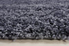 Ladole Rugs Solid Color Shaggy Meknes Durable Beautiful Turkish Indoor Small Mat Doormat Rug in Gray