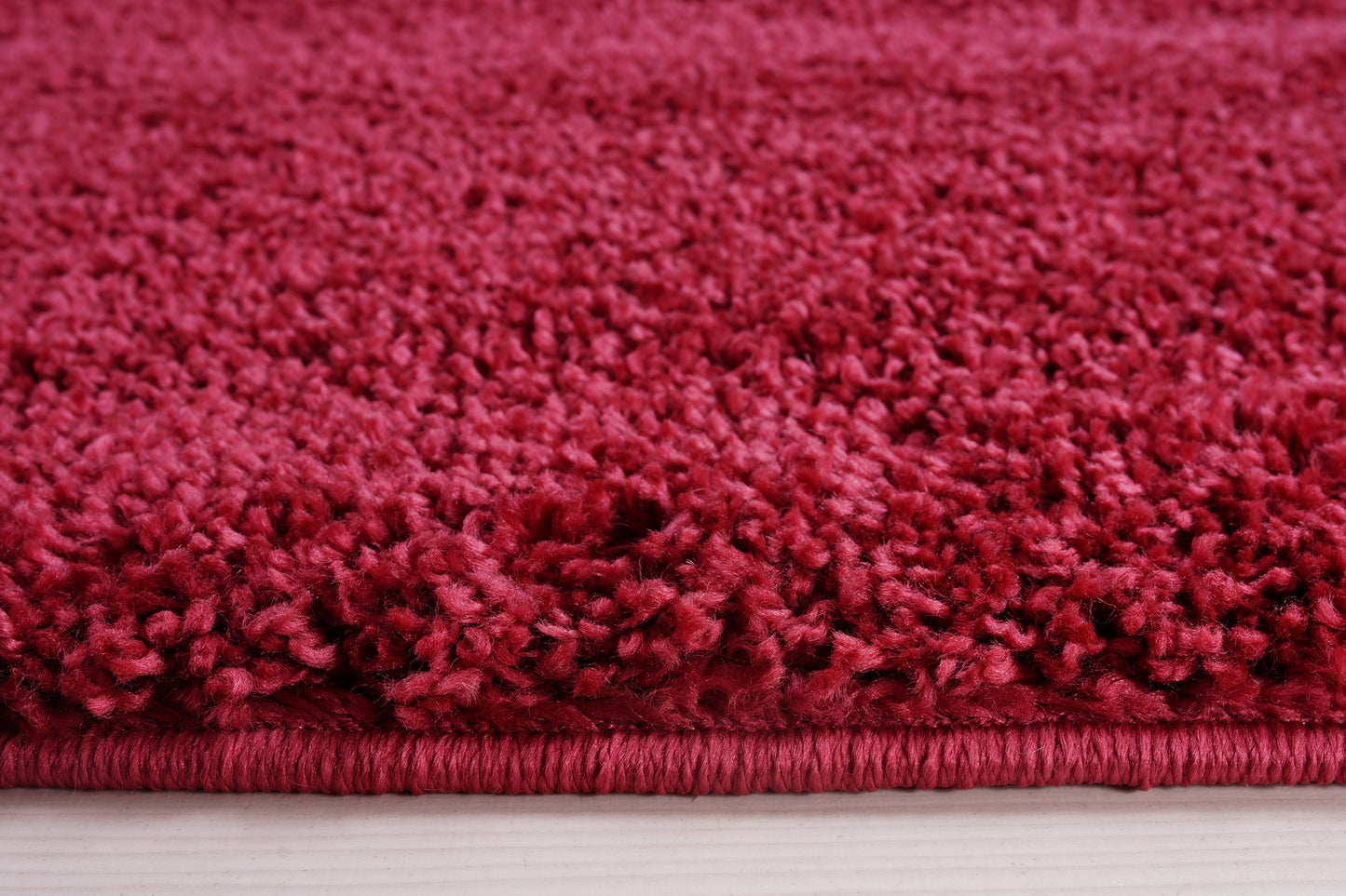 ladole rugs solid rose red shaggy meknes durable medium pile indoor area rug carpet 8x11 710 x 105 240cm x 320cm 8x10, 8x11 ft Large Living Room Carpet, Bedroom, Kitchen