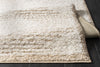Cream Beige Abstract Fluffy Thick Shaggy Area Rug For Living Room, Bedroom
