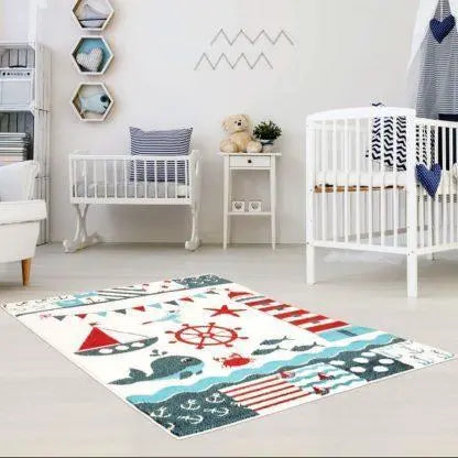Kids Nautical Area Rug - Ladolerugsca