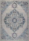 Miranda Persian Traditional Ivory Blue Area Rug