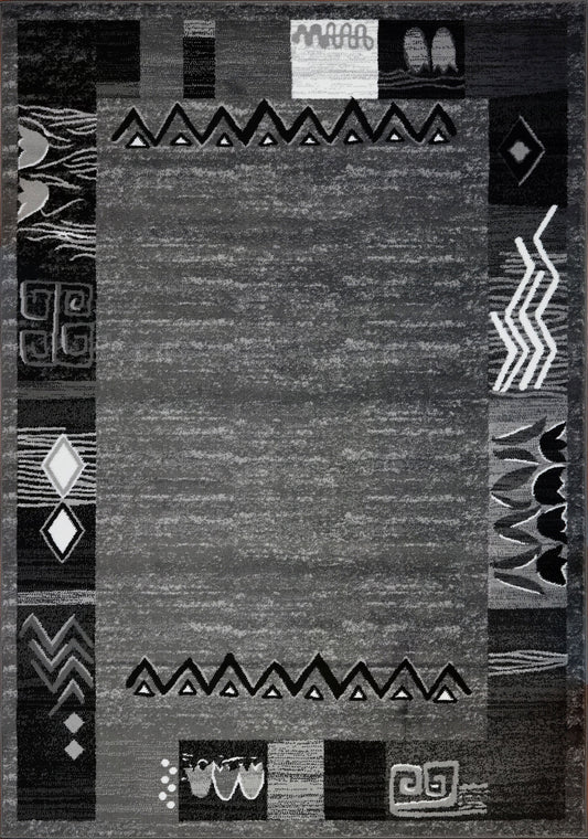 Nanaimo Dark Grey Area Rug - 