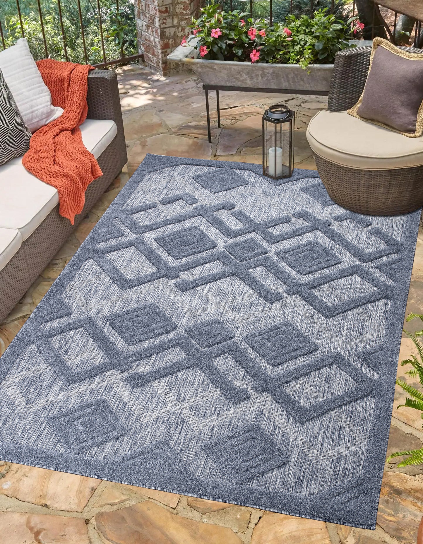 geometric modern minimalist contemporary outdoor indoor area rug carpet for patio porch dining area balcony living room bedroom 2x8, 3x10, 2x10 ft Long Runner Rug, Hallway, Balcony, Entry Way, Kitchen, Stairs