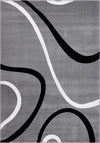 shaggy turkish grey area rug 5x7, 5x8 ft Contemporary, Living Room Carpet, Bedroom, Home Office