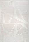 Cream Beige Geometric Modern Minimalist Contemporary Outdoor Indoor Area Rug Carpet For Patio, Porch, Dining Area, Balcony, Living Room, Bedroom