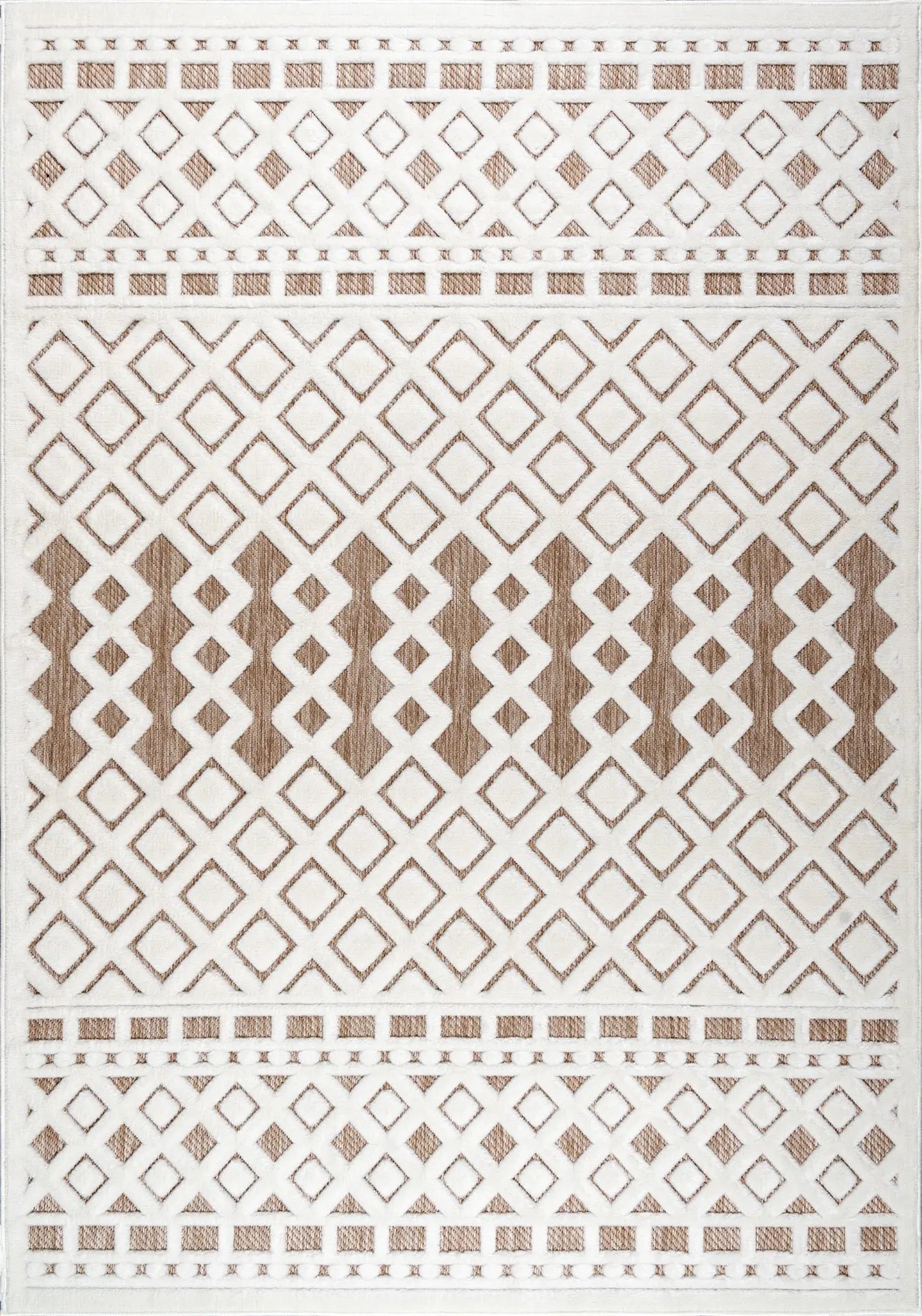 geometric modern contemporary outdoor indoor area rug carpet for patio ...