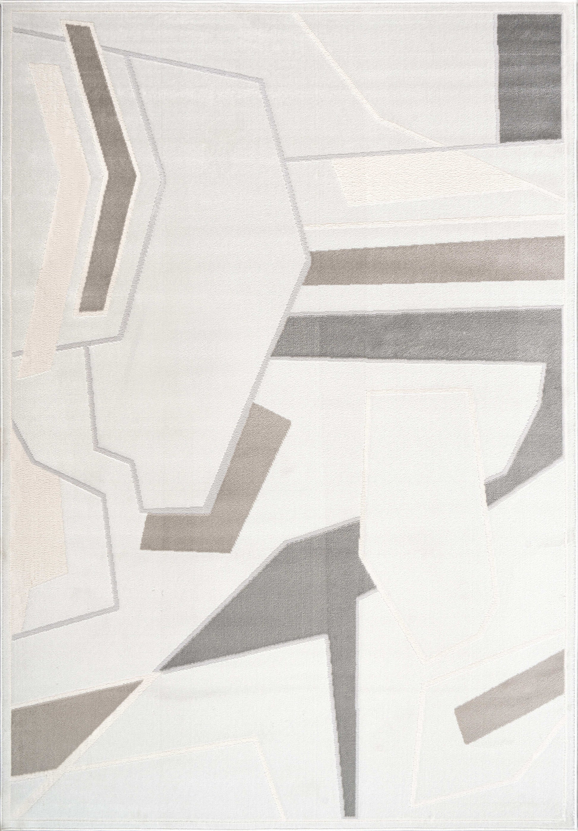 beige brown geometric abstract minimalist modern contemporary area rug for living room bedroom 2x8, 3x10, 2x10 ft Long Runner Rug, Hallway, Balcony, Entry Way, Kitchen, Stairs