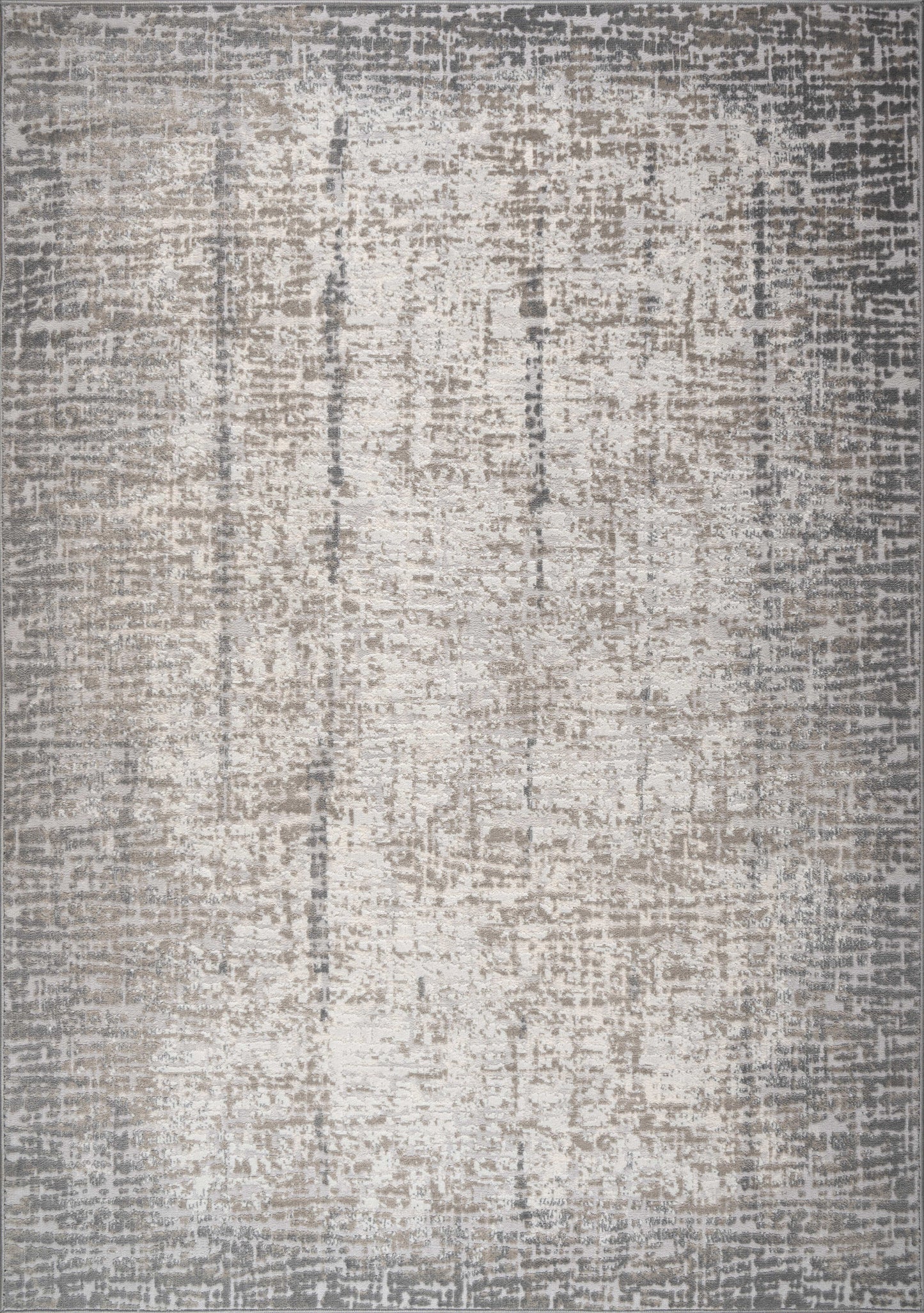 beige grey abstract rustic minimalist modern area rug for living room bedroom 2x8, 3x10, 2x10 ft Long Runner Rug, Hallway, Balcony, Entry Way, Kitchen, Stairs