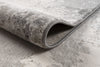 Grey Ivory Abstract Rustic Minimalist Modern Area Rug For Living Room, Bedroom