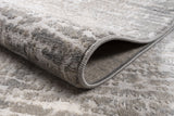 Beige Grey Abstract Rustic Minimalist Modern Area Rug For Living Room, Bedroom