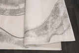 Grey Beige Abstract Luxury Modern Minimalist Contemporary Area Rug