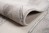 Grey Beige Abstract Luxury Modern Minimalist Contemporary Area Rug