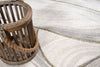 Grey Gold Abstract Luxury Modern Minimalist Contemporary Area Rug